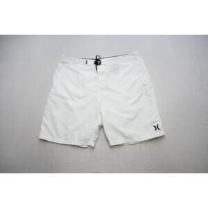 Hurley Board Shorts Athletic White Water Swim Surf Mens Size 38